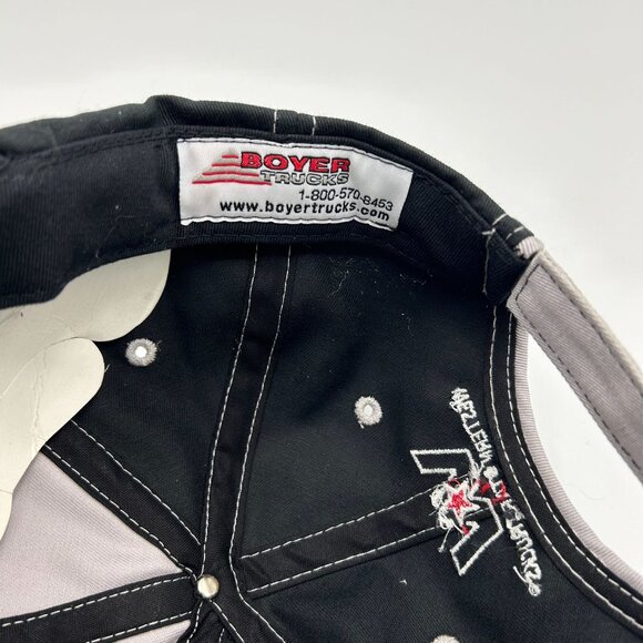 Boyer Trucks Gray & Black Baseball Cap Ford Western Star Sterling Cotton - Picture 3 of 8